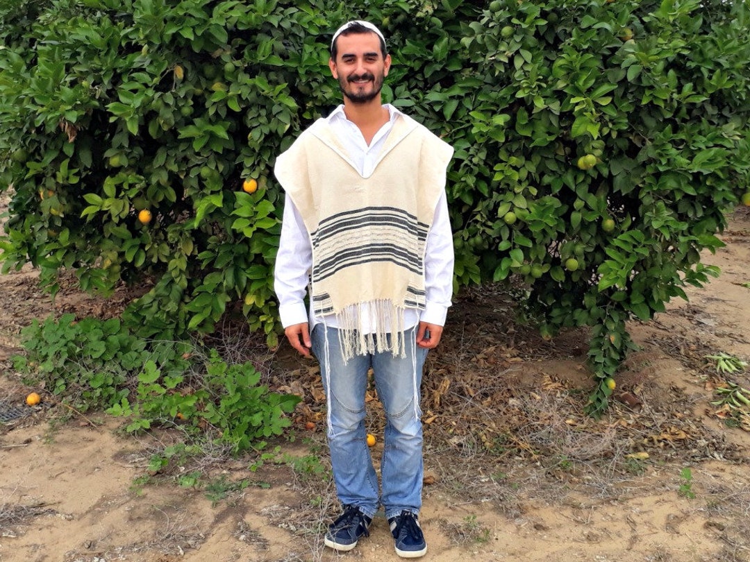 Kosher Jewish gift boys Tallit Cotton Israel Tzitzit KIDS Tsitsit Katan  tassels