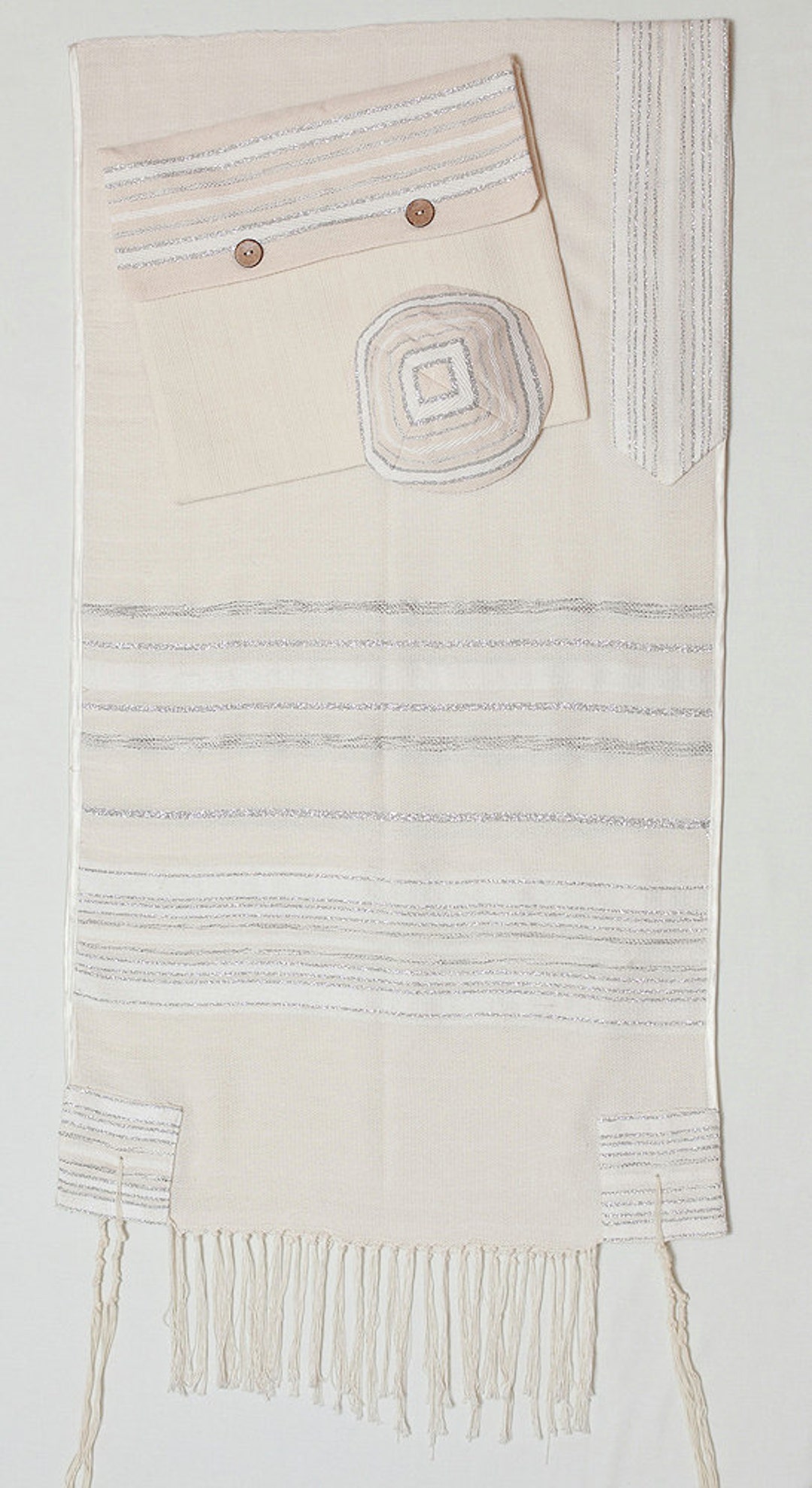 52 Black & Gold Kosher Tallit Talit Talis Made in Israel Jewish Prayer Shawl