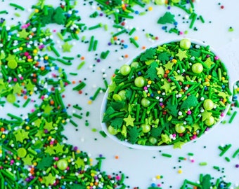 sweetapolita sprinkles medley o christmas tree 4oz 8oz christmas sprinkles christmas tree sprinkles green sprinkle mix - Christmas Sprinkles sweetapolita sprinkles medley o christmas tree 4oz 8oz christmas sprinkles christmas tree sprinkles green sprinkle mix - Christmas Sprinkles