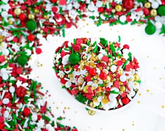 sweetapolita twinkle sprinkles jolly holiday 4 oz 8oz christmas sprinkles holiday sprinkle mix red and green sprinkle mix - Christmas Sprinkles sweetapolita twinkle sprinkles jolly holiday 4 oz 8oz christmas sprinkles holiday sprinkle mix red and green sprinkle mix - Christmas Sprinkles