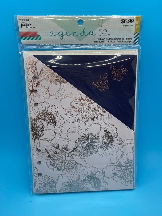 Agenda 52 Planner Inserts A5 Pocket Folders Etsy UK