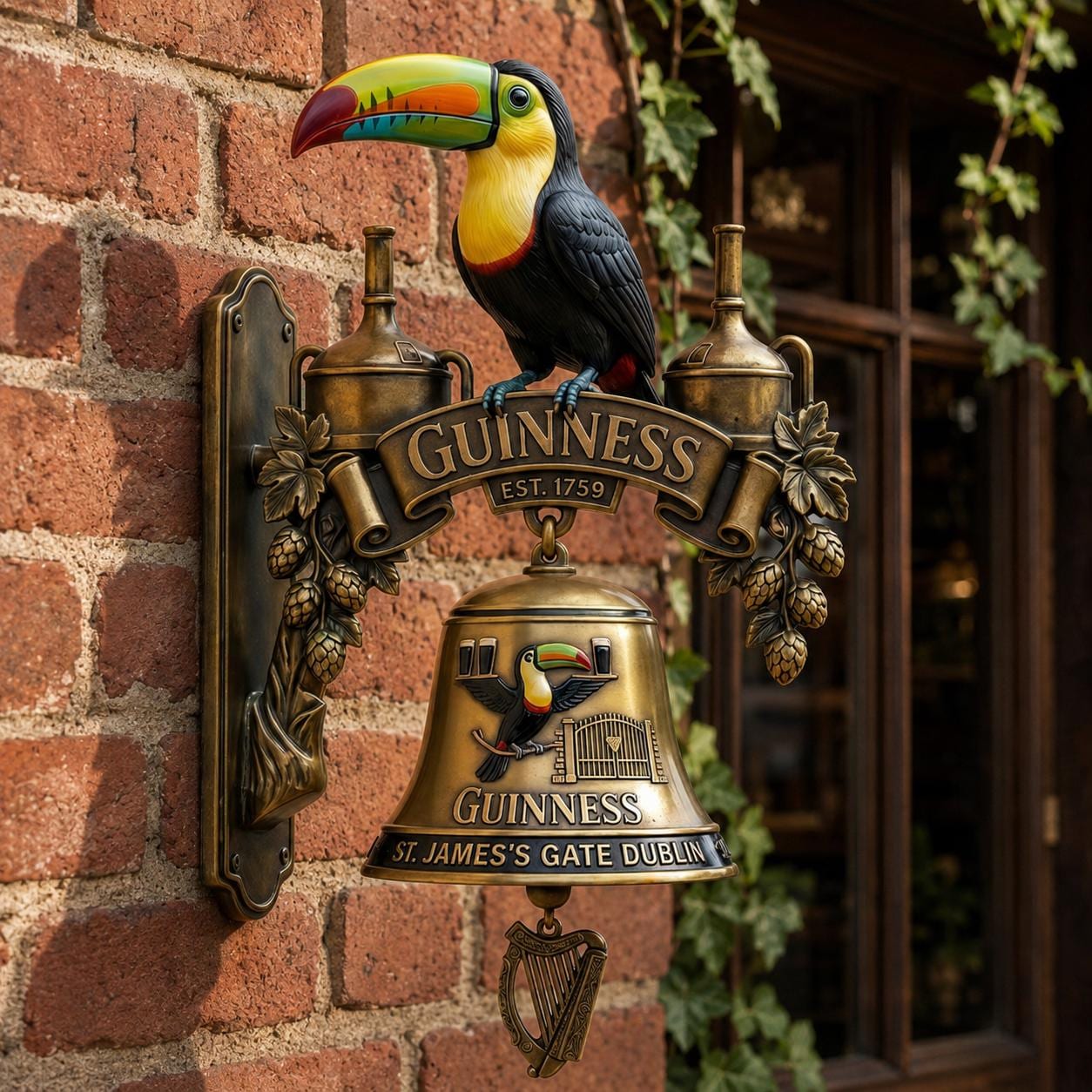 Guinness Toucan Sign - Etsy