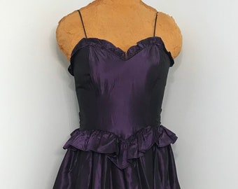 Vintage 1980 Gunne Sax Party Prom Dress~Opalescent Shimmering and Totally Dazzling