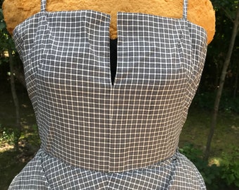 Vintage 1960 Custom Made Bubble Hem Gown~Dress~Party~Prom~L.F.Original
