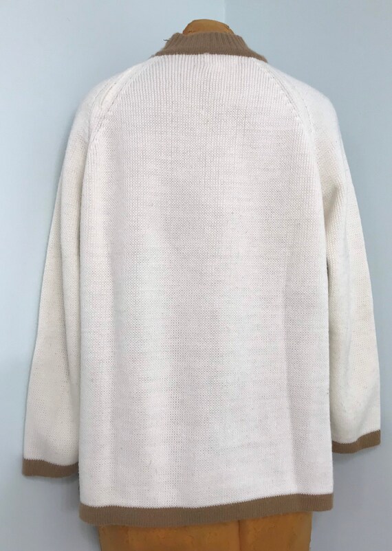 1960 Vintage Pullover Sweater~Ski Sweater~Hudson'… - image 5