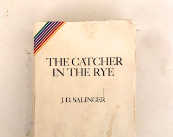 Paperback copy of J D Salinger The Catcher In The Rye