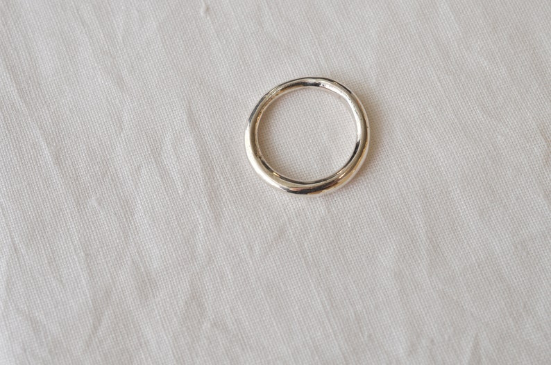 Forever and a day Band / Sterling Silver Ring image 3