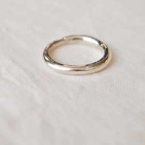 Forever and a day Band / Sterling Silver Ring image 2