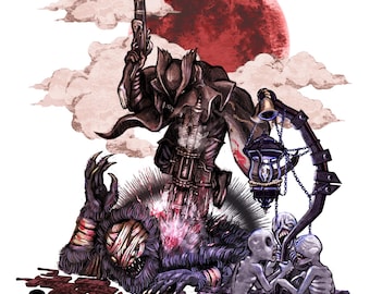 Hunter Sticker | Bloodborne Fan Art