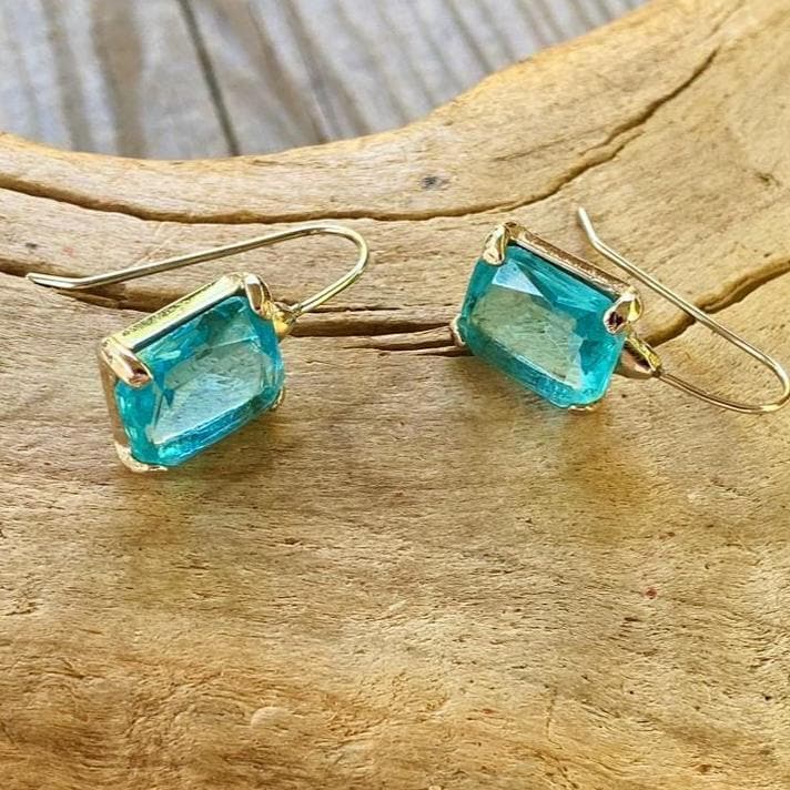 Vintage French Cut Emerald - Etsy display picture 1