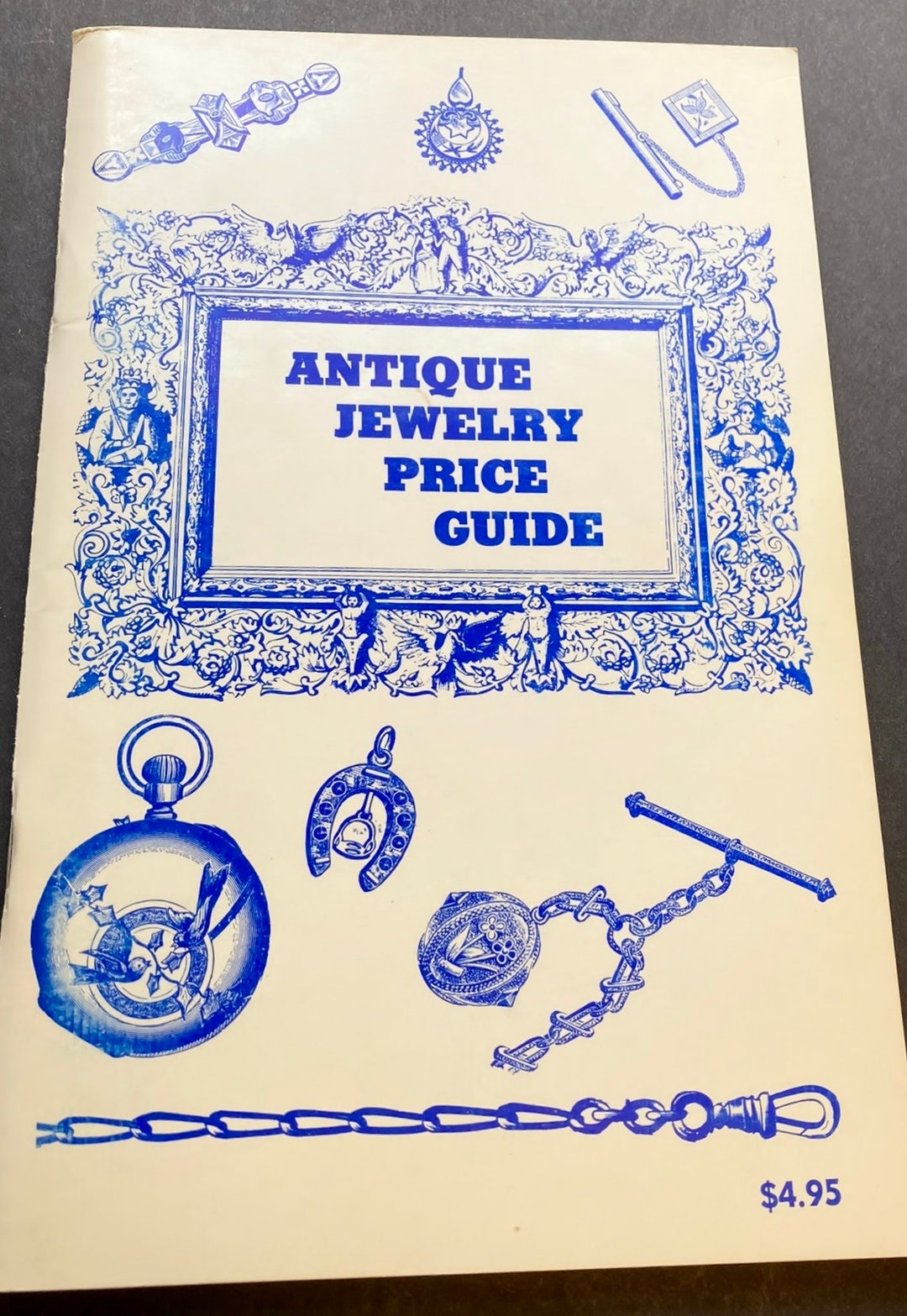 Vintage Jewelry Book 'antique Jewelry Price Guide Copyright 1973 L.W