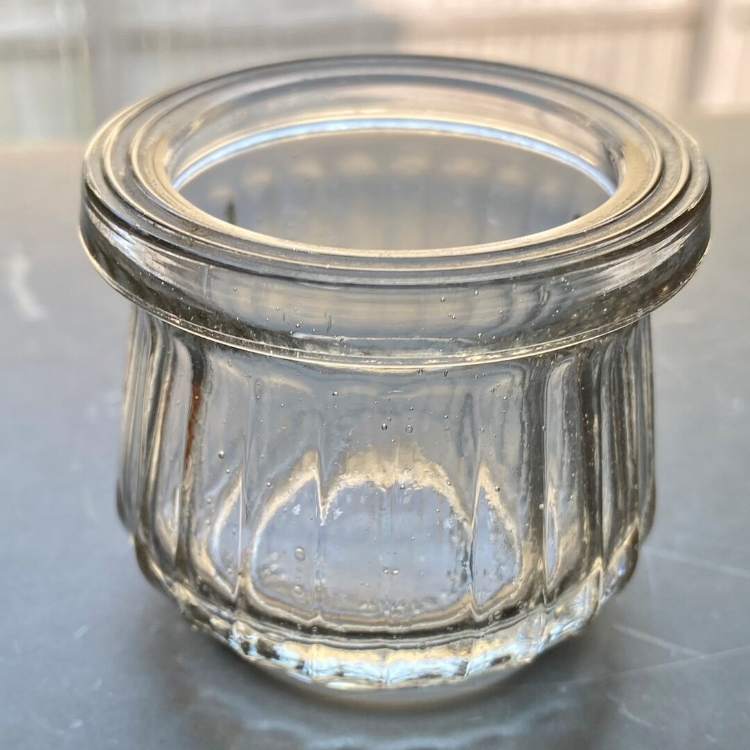 Retro Mini Creamers Vintage Restaurant Individual Glass Bottles, 1950s, Single Use Creamers, MCM