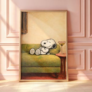 Vintage Snoopy Posters - Etsy