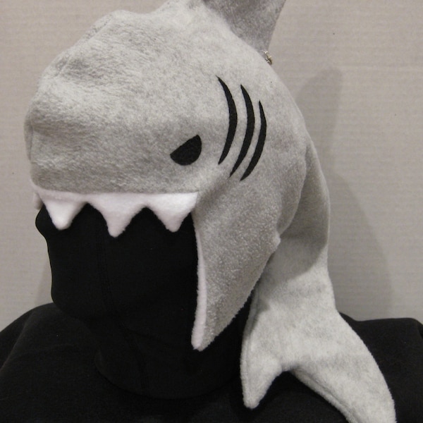 SHARK - fleecemuts in pilotenstijl - NATURAL COLORS