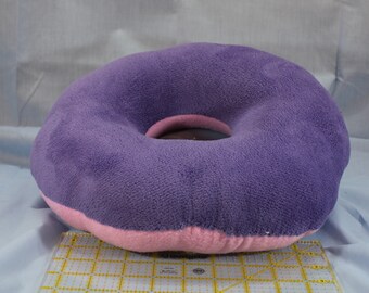 large donut pillow