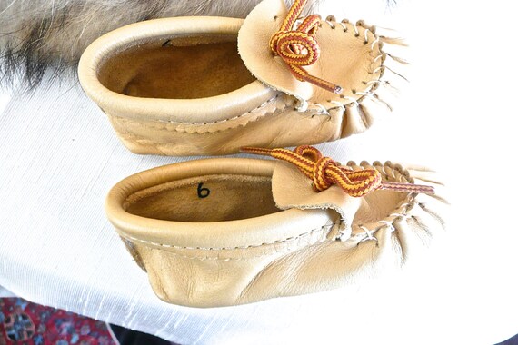 childrens leather moccasins