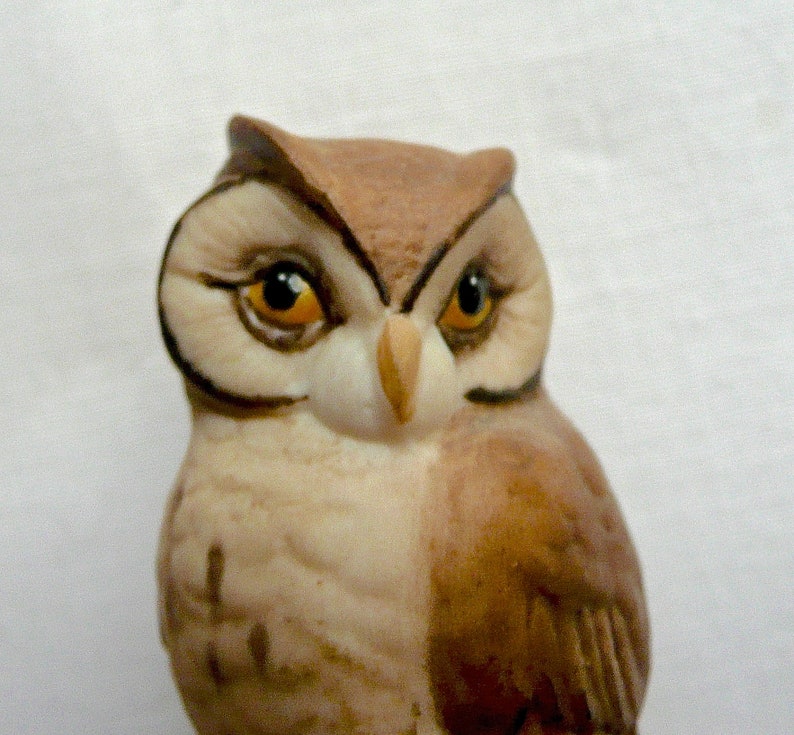 Vintage Owl Bird Figurine Aynsley Owl Figurine Barn Owl | Etsy