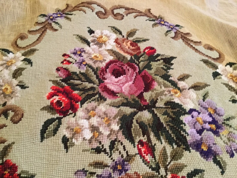 Nice France Printed Fabric Panel Make A Cushion Upholstery Craft