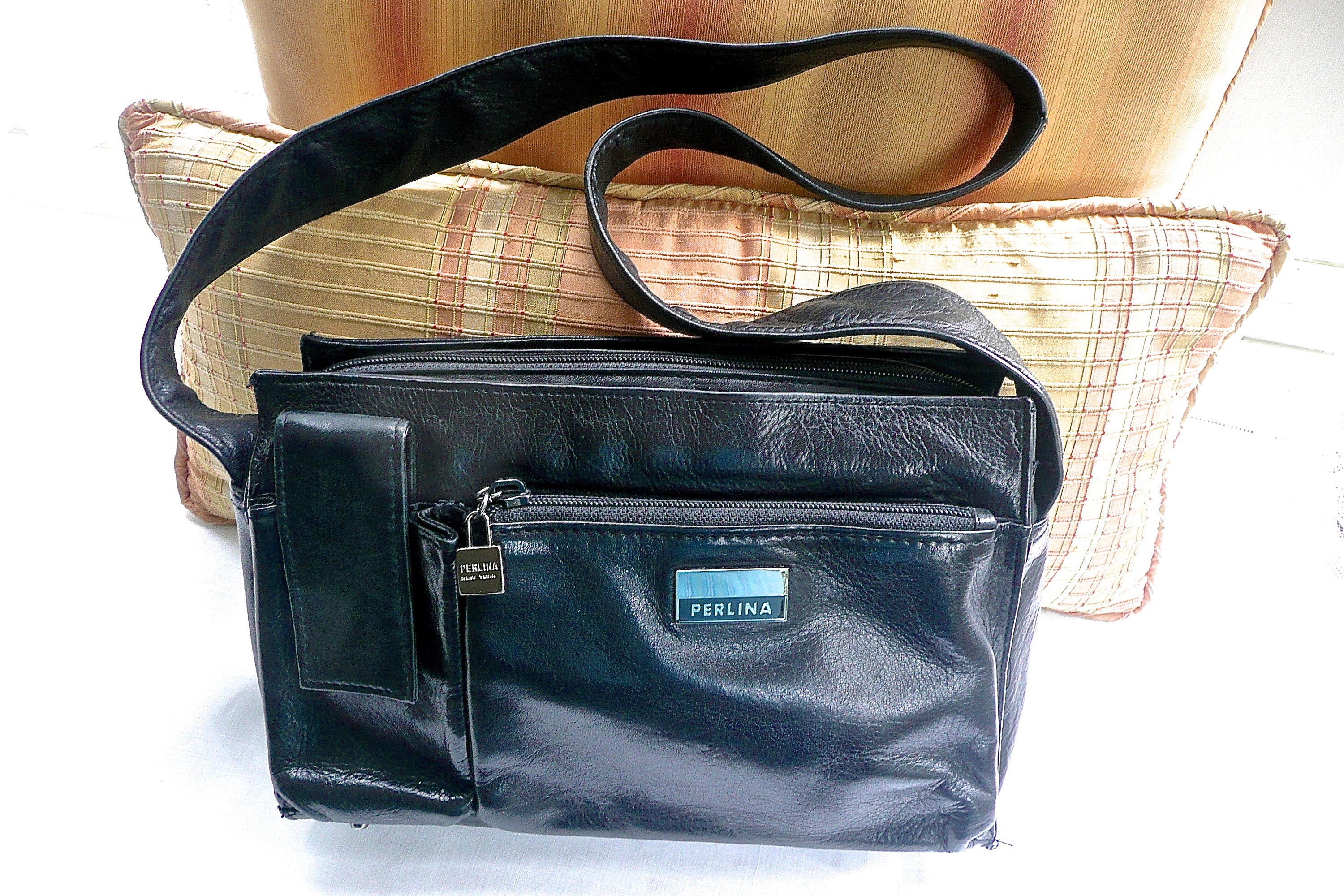 Leather Purse Womens Perlina Handbag 50