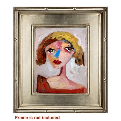 Oil Painting shops Original Modern Modern Impressionist Portrait