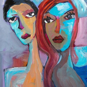 Oil Painting  Original Modern Modern Impressionist Portrait
