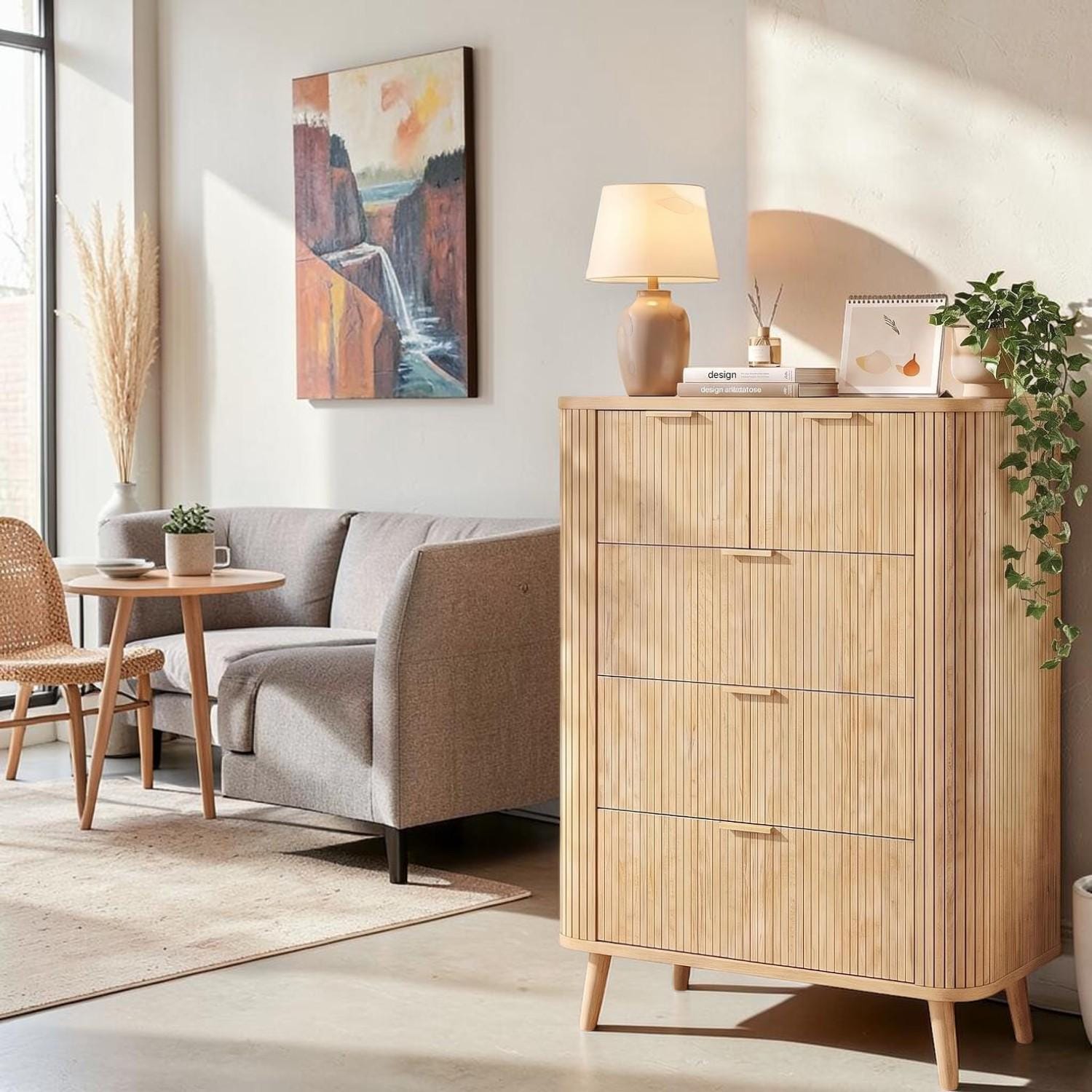 Mid Century Modern Storage Chest - Etsy