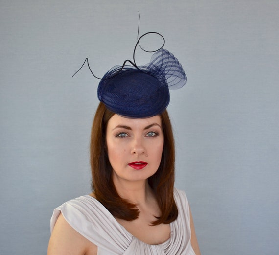 Fascinators Cappelli anni '20 '50 Cappello Pillbox Cappello Cocktail