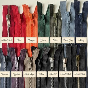 32″ One-Way Separating / Open-End Size #5 Vintage Zipper