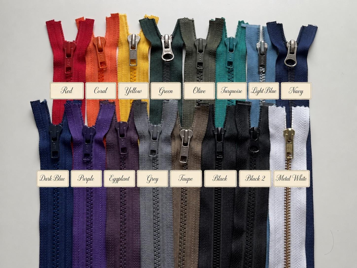 Conmar zippers - Etsy 日本