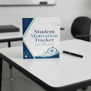 Rastreador de motivación estudiantil para maestros, monitor de progreso en el aula, registro de logros imprimible, tabla de comportamiento, organización del maestro