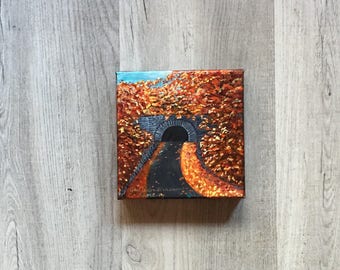 He Changes Times & Seasons - Daniel 2:21 (8x8" gallery wrapped canvas)