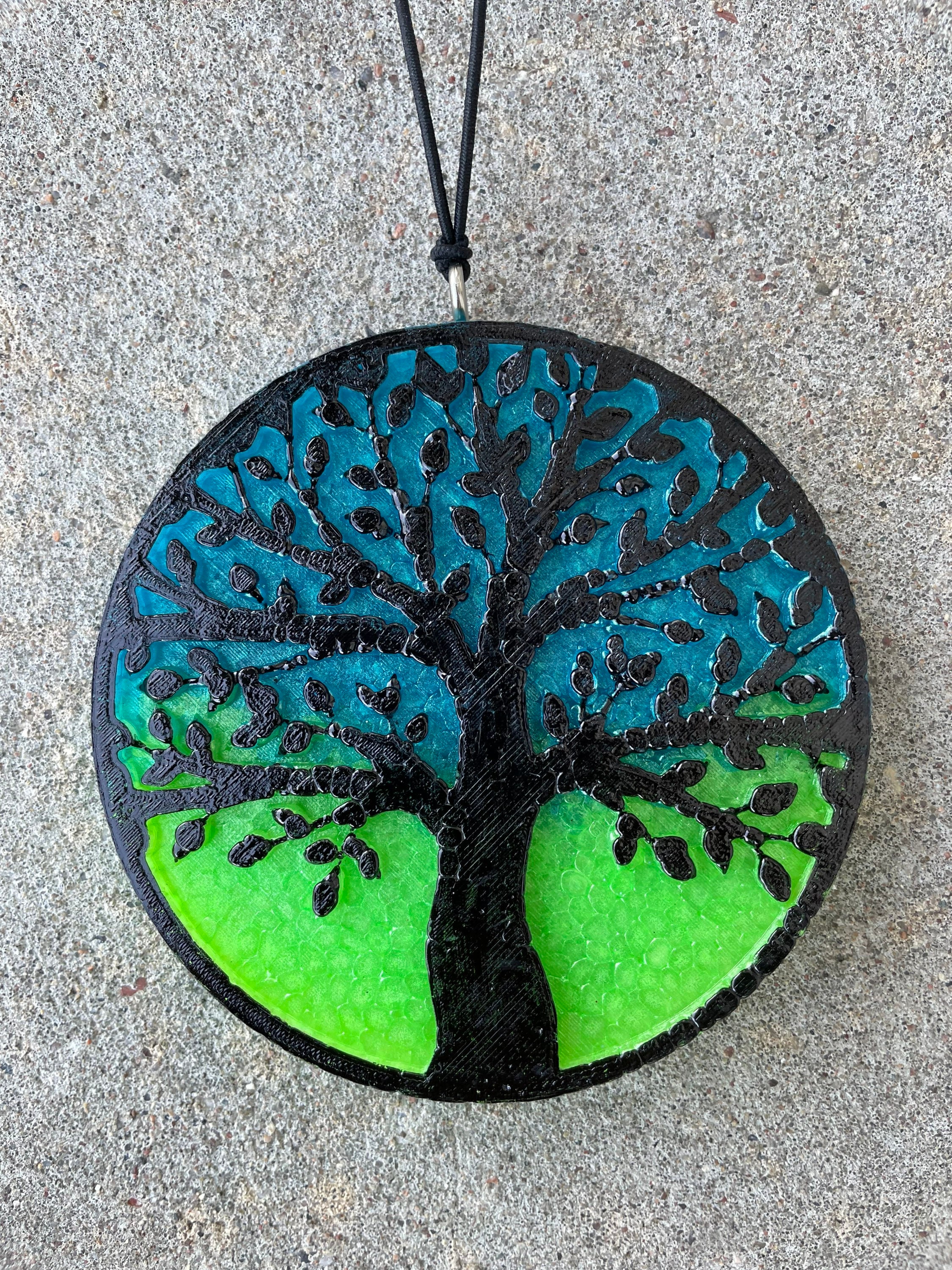 Tree Car Charm, Rearview Mirror Of Life Pendant, Beaded Bead Green Beads -  Yahoo Shopping