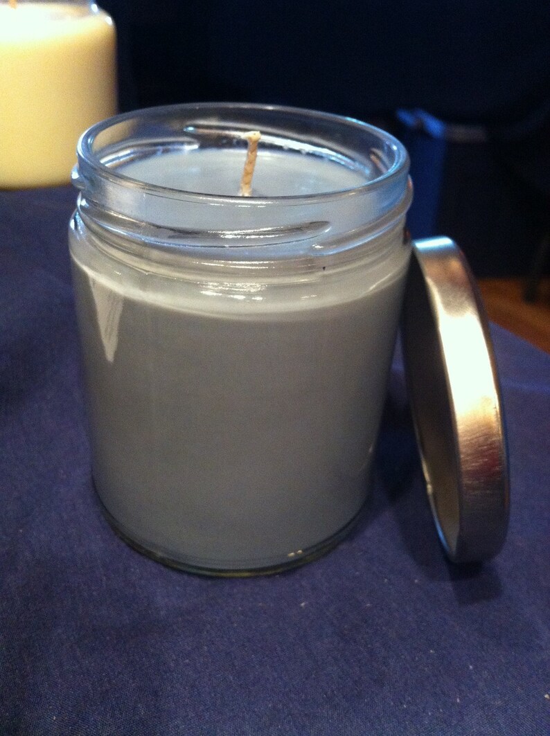 Gun Powder Scented Soy Candle Manly Candle Fathers Day Etsy