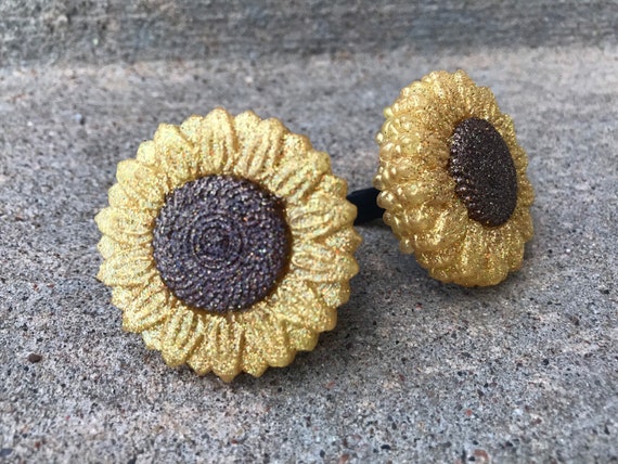 Sunflower vent freshie, car scent, aroma bead air freshener, gift for wife, car accessory, southern decor, car smells, freshie, freshy