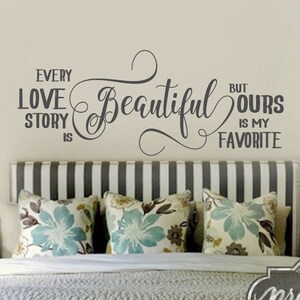 Favorite Love Story - Vinyl Wall Decal-