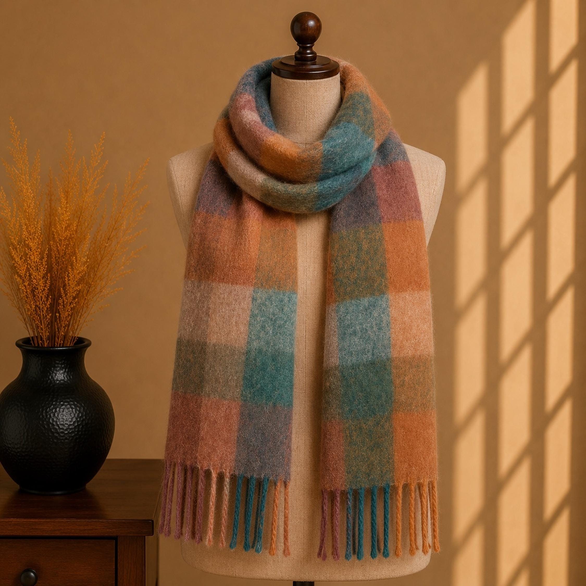 Multicolor Scarf - Etsy