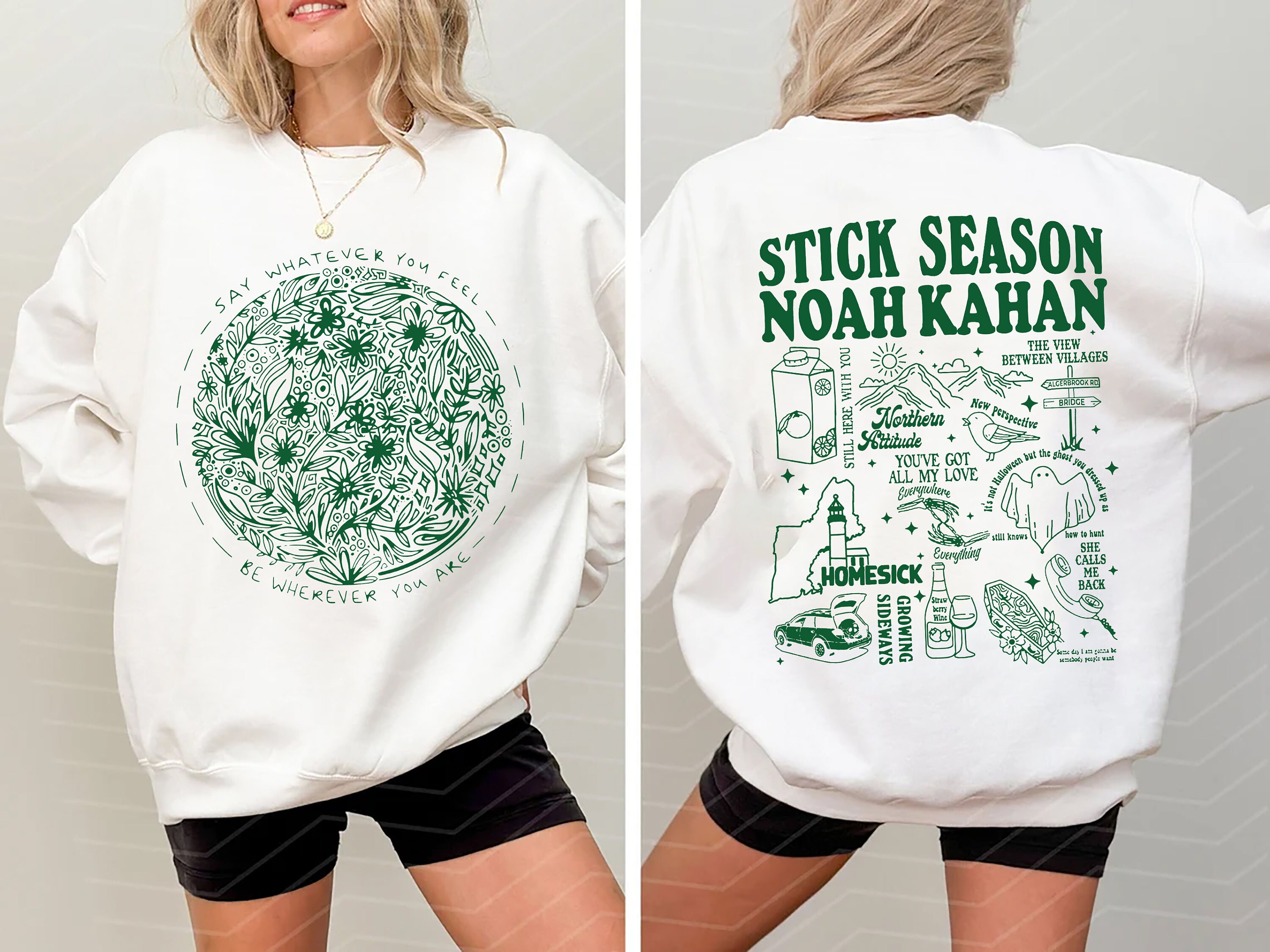 Noah Kahan Sweatshirt, Stick Season 2024 Sweatshirt