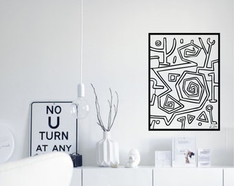 Citation Paul Klee Etsy