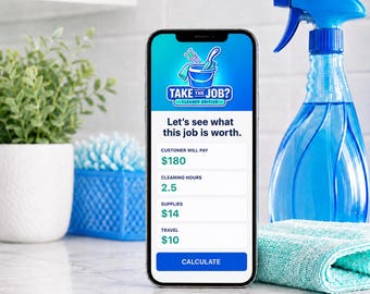 Calcolatore di prezzi per lavori di pulizia e monitoraggio clienti / Applicazione web utilizzabile offline
