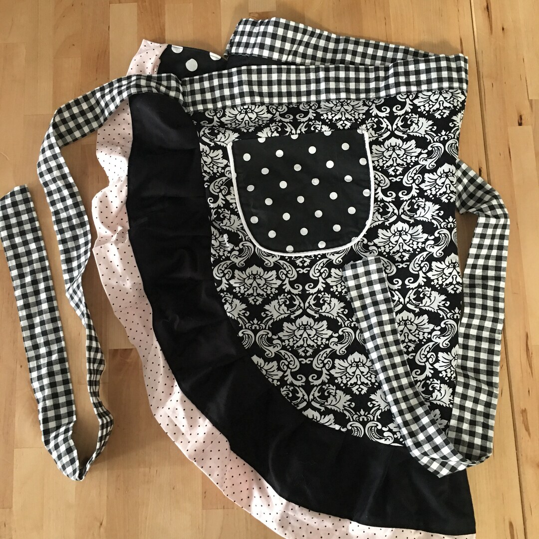 Custom Half Apron Handmade Many Adorable Combinations Etsy UK