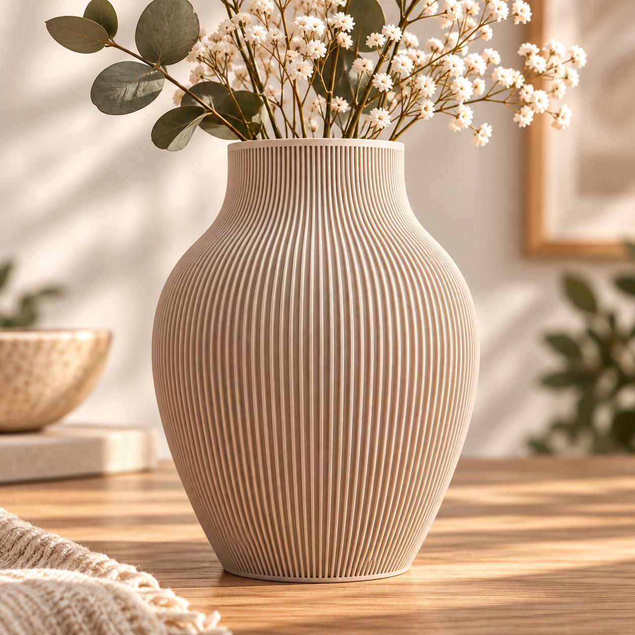 花瓶・フラワースタンド [60s-70s] Vintage Vase | Modern Japandi Floor Vase Japandi - Etsy