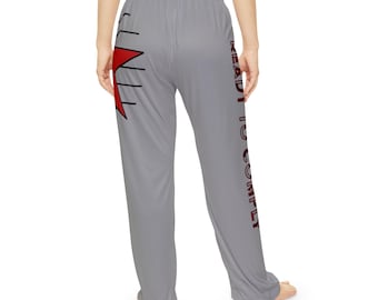 Winter Soldatin Damen Pyjama Hose, gemütliche Loungewear, entspannende Nachtwäsche, Geschenk für sie, lässige Alltagshose, stilvolle Hauskleidung