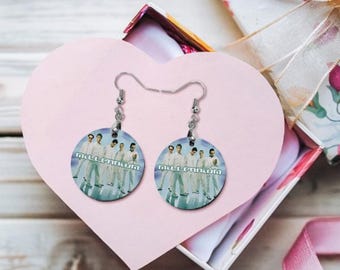 BSB Millennium Album Cover Earrings | Backstreet Boys Inspired Jewelry | Y2K Pop Nostalgia Earrings | 90s Music | Retro Fan Earrings
