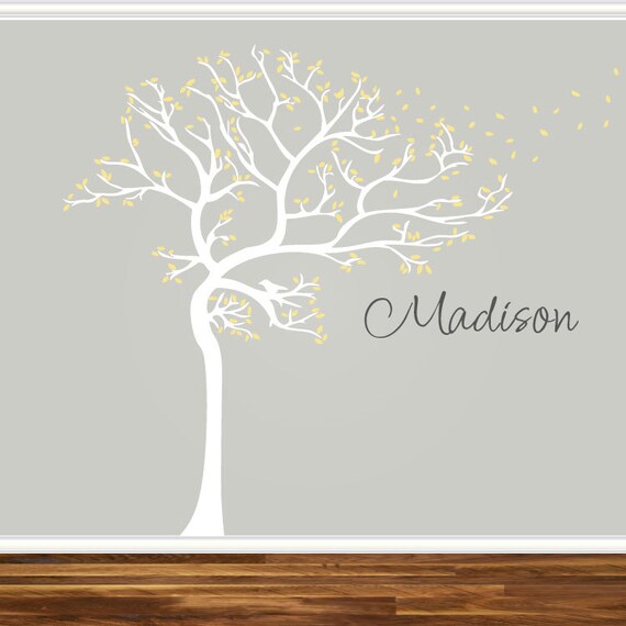 Custom Personalized Childrens Room Nursery Tree Decal Floating Etsy