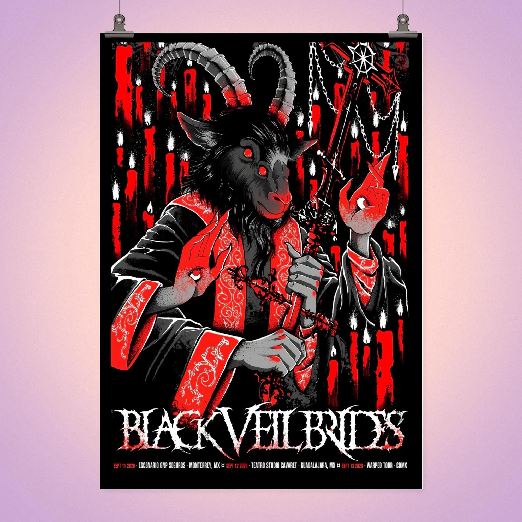Black Veil Brides Band Poster - Etsy