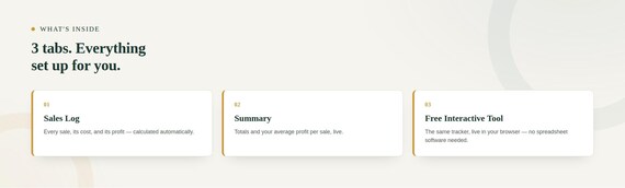 Beekeeper Honey Sales Tracker — Google Sheets & Excel spreadsheet by ToolWise Digital — view 2