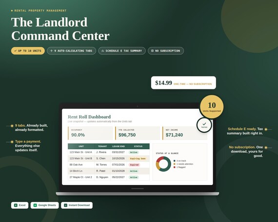 Landlord Spreadsheet