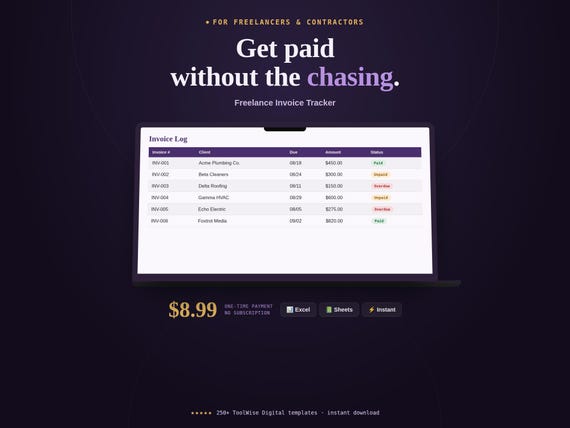 Freelance Invoice & Payment Tracker