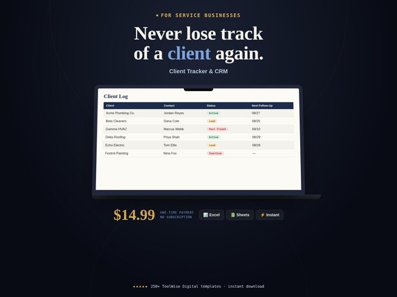 Client Tracker & CRM