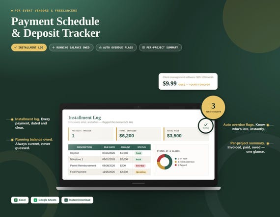 Payment Schedule Tracker